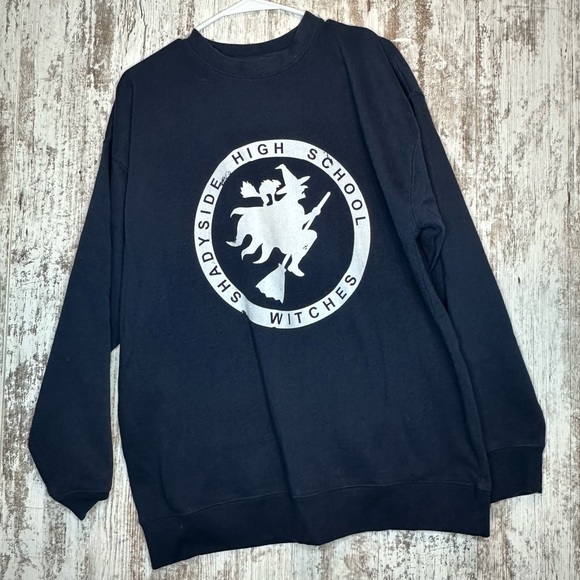 Netflix Fear Street Shadyside Logo Long Sleeve Graphic Sweatshirt Size XL - Picture 3 of 5